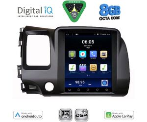 DIGITAL IQ BXF 7988_CPAA TESLA STYLE for HONDA CIVIC 4D mod. 2006-2012