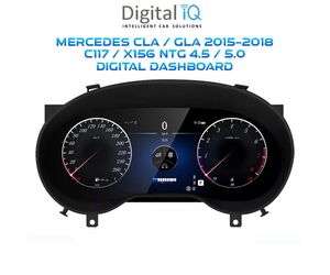 DIGITAL IQ DGU 981_DC (12.3in) DIGITAL CLUSTER for MERCEDES A (W176) / CLA (C117) / GLA (X156) mod. 2013-2019