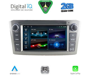 DIGITAL IQ BLD 225SL_CPA (7" DECK) MULTIMEDIA OEM for TOYOTA AVENSIS (T25) mod. 2003-2009 (SILVER)