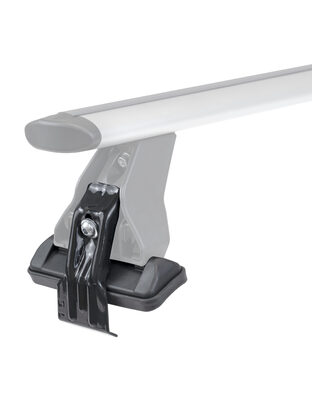 MENABO DLKIT103G KIT TYPE G ΑΚΡΑ (ΠΟΔΙΑ) ΓΙΑ ΜΠΑΡΕΣ ΟΡΟΦΗΣ DELTA / OMEGA BLACK / SILVER - 1 ΣΕΤ (16780/MB)