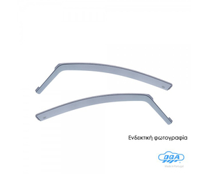 ΖΕΥΓΑΡΙ ΜΠΡΟΣΤΙΝΟΙ ΑΝΕΜΟΘΡΑΥΣΤΕΣ ΓΙΑ PEUGEOT 307 5D /307 SW 2001-2008 ΑΠΟ ΕΥΚΑΜΠΤΟ ΧΥΤΟ ΑΚΡΥΛΙΚΟ ΓΥΑΛΙ (CAST ACRYLIC GLASS) DGA - 2 ΤΕΜ