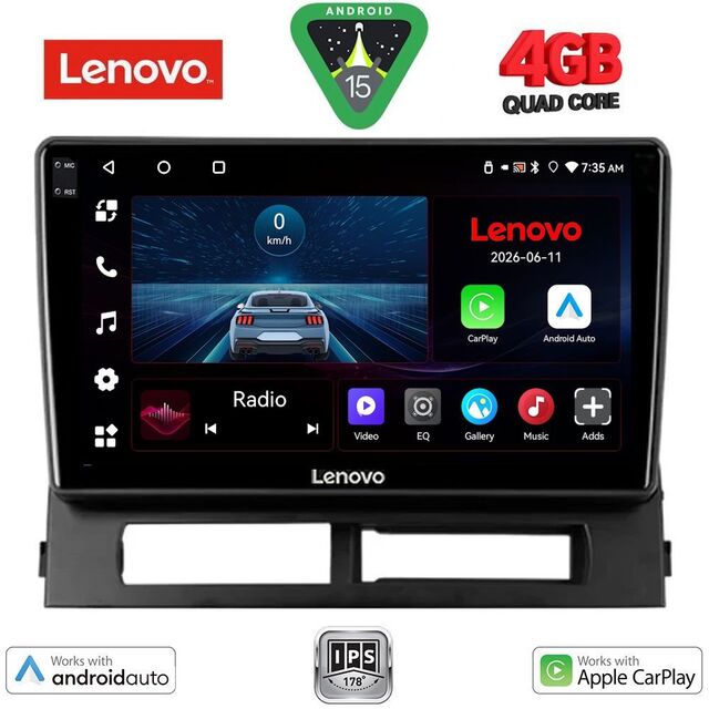LENOVO LVE 8728DASH_CPAA (9inc) MULTIMEDIA TABLET for TOYOTA PRIUS mod. 2003-2009 (Supports Original Clima-HYBRID)