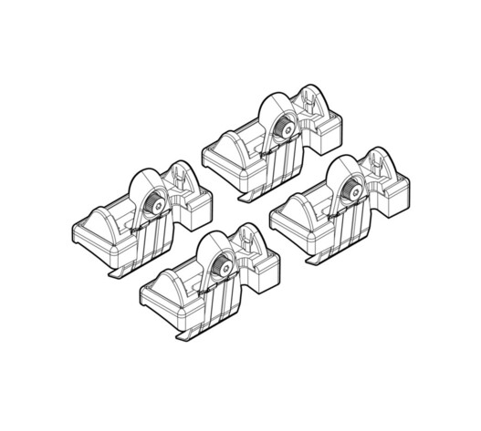 ΑΚΡΑ ΓΙΑ ΜΠΑΡΕΣ NORDRIVE ΓΙΑ PEUGEOT 1007 05/05-05/10 KIT