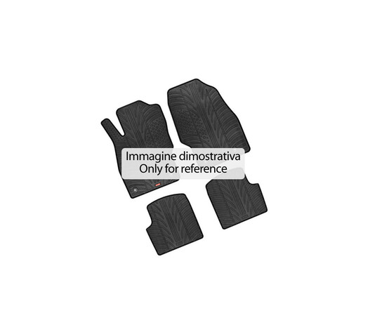 LAMPA - ΠΑΤΑΚΙΑ ΑΥΤΟΚΙΝΗΤΟΥ ΑΠΟ ΛΑΣΤΙΧΟ ΓΙΑ AUDI A1 SPORTBACK 5D 11/2018+ ΣΕ ΜΑΥΡΟ ΧΡΩΜΑ ME ΚΟΥΜΠΩΜΑΤΑ - 4 ΤΕΜ.