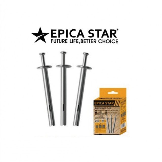 EPICA STAR ΚΑΡΦΙΑ ΕΚΤΟΝΩΣΗΣ M6x60mm 40ΤΜΧ EP-30716