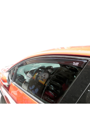 ΑΝΕΜΟΘΡΑΥΣΤΕΣ ΓΙΑ RENAULT CLIO IV 5D 2012-2019 ΖΕΥΓΑΡΙ ΑΠΟ ΕΥΚΑΜΠΤΟ ΦΙΜΕ ΠΛΑΣΤΙΚΟ HEKO - 2 ΤΕΜ.