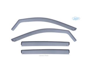 ΣΕΤ ΑΝΕΜΟΘΡΑΥΣΤΕΣ ΓΙΑ HONDA CIVIC 5D 2017-2021 ΑΠΟ ΕΥΚΑΜΠΤΟ ΧΥΤΟ ΑΚΡΥΛΙΚΟ ΓΥΑΛΙ  (CAST ACRYLIC GLASS) DGA - 4 ΤΕΜ.