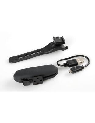 ΦΩΣ ΕΜΠΡΟΣ ΠΟΔΗΛΑΤΟΥ COB LED ΜΑΥΡΟ 3 ΧΡΗΣΕΩΝ ΜΕ USB