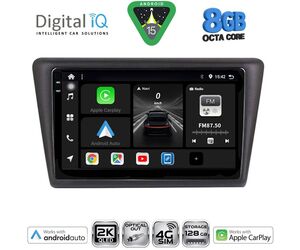 DIGITAL IQ BXK 20600_CPAA (9inc) MULTIMEDIA TABLET for SKODA RAPID SPACEBACK mod. 2014-2019