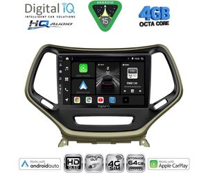 DIGITAL IQ BXK 19273_CPAA (10inc) MULTIMEDIA TABLET for JEEP CHEROKEE mod. 2014-2026