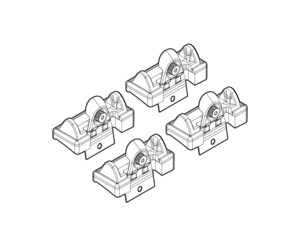 ΑΚΡΑ ΓΙΑ ΜΠΑΡΕΣ NORDRIVE ΓΙΑ RENAULT CLIO 5D 10/05+ KIT