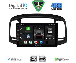 DIGITAL IQ BXF 16249BL_CPAA (9inc) MULTIMEDIA TABLET for HYUNDAI ACCENT mod. 2005-2012