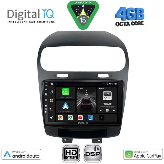 DIGITAL IQ BXF 16144_CPAA (9inc) MULTIMEDIA TABLET for FIAT FREEMONT mod. 2008-2020
