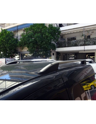 ΜΠΑΡΕΣ ΟΡΟΦΗΣ ΓΙΑ MERCEDES CITAN ELEGANCE W415 2013+ ΚΟΝΤΟ / RENAULT KANGOO 2008-2021 ΠΑΡΑΛΛΗΛΕΣ ΑΛΟΥΜΙΝΙΟΥ ΑΣΗΜΙ