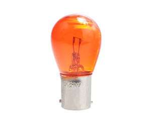 P21W 12V 21W BA15s ΜΟΝΟΠΟΛΙΚΟ ΠΟΡΤΟΚΑΛΙ DYED-GLASS ΚΟΥΤΙ 10ΤΕΜ.
