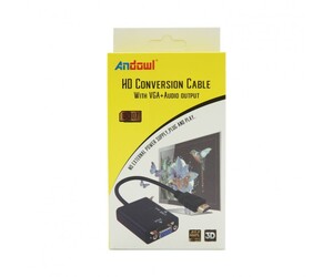 HD ΜΕΤΑΤΡΟΠΕΑΣ VGA + AUDIO ANDOWL AN-Q-307