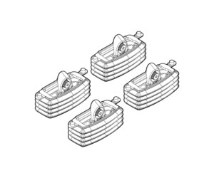 ΑΚΡΑ ΓΙΑ ΜΠΑΡΕΣ NORDRIVE ΓΙΑ FIAT IDEA 01/04-11/12 KIT