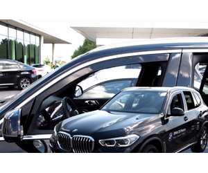 ΑΝΕΜΟΘΡΑΥΣΤΕΣ ΓΙΑ BMW X5 G05 5D 2018-2021 ΖΕΥΓΑΡΙ ΑΥΤΟΚΙΝΗΤΟΥ ΑΠΟ ΕΥΚΑΜΠΤΟ ΦΙΜΕ ΠΛΑΣΤΙΚΟ HEKO - 2 ΤΕΜ.