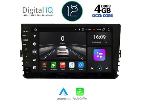DIGITAL IQ ASC 758_CPA (9inc) MULTIMEDIA TABLET for VW POLO – TROC – TCROSS mod. 2017-2025