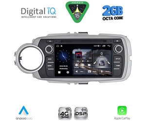 DIGITAL IQ BLF 330_CPA (7" DECK) MULTIMEDIA SYSTEM for TOYOTA YARIS mod. 2011-2020