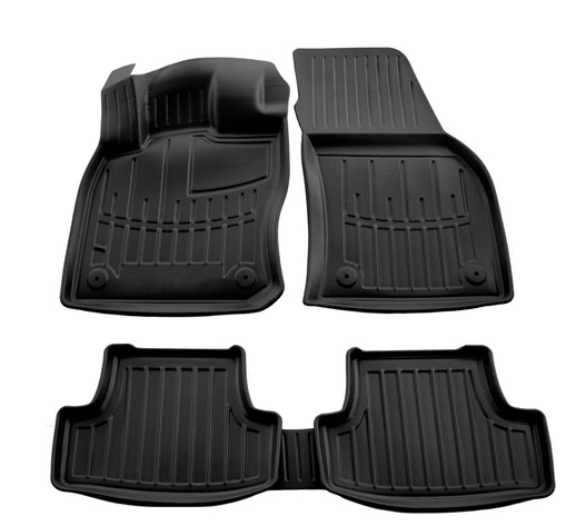 ΠΑΤΑΚΙA ΛΑΣΤΙΧΟ ΣΕ ΣΚΑΦΗ ME KOYMΠΩΜΑΤΑ ΓΙΑ AUDI Q2 2016+ / VW T-ROC 5D 2017+ RACE AXION - 5 Τεμ.