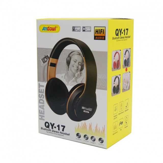 ΑΣΥΡΜΑΤΑ ΑΚΟΥΣΤΙΚΑ BLUETOOTH ANDOWL AN-QY-17