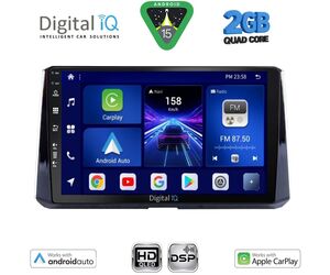 DIGITAL IQ BXC 3716_CPAA (10inc) MULTIMEDIA TABLET for TOYOTA COROLLA mod. 2019-2026