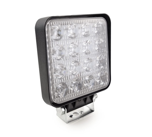 Amio - ΠΡΟΒΟΛΕΑΣ ΕΡΓΑΣΙΑΣ WORKING LAMP FLOOD 16LED 3030 9-36V 3840lm 6000K 110x110mm AWL10 – 1 ΤΕΜ. (02424/AM)