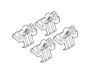 ΑΚΡΑ ΓΙΑ ΜΠΑΡΕΣ NORDRIVE ΓΙΑ ALFA ROMEO 147 3D/5D 10/00-03/11 KIT