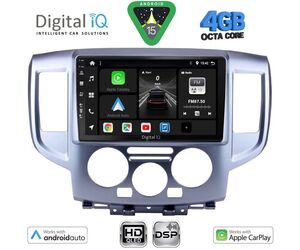 DIGITAL IQ BXF 16458SL_CPAA (9inc) MULTIMEDIA TABLET for NISSAN NV 200 mod. 2009-2020 (SILVER)