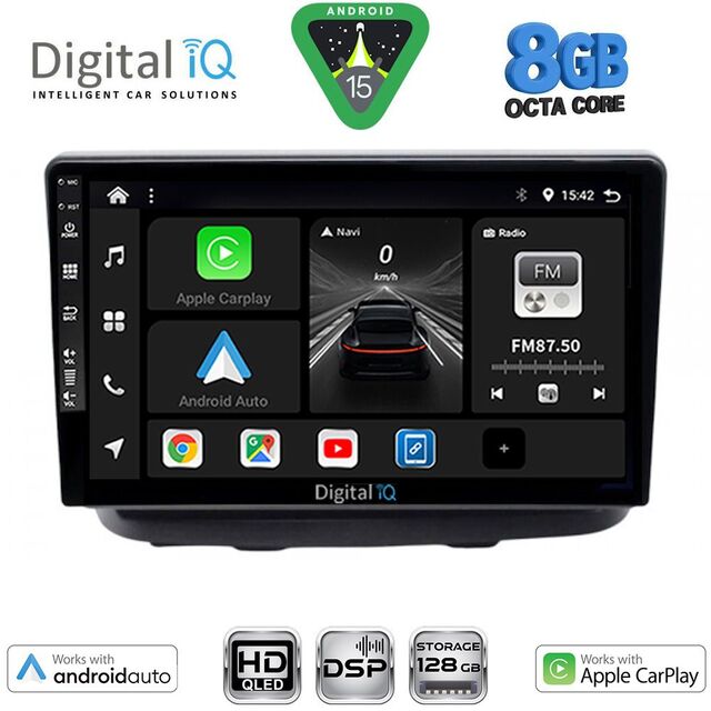 DIGITAL IQ BXF 18135_CPAA (10inc) MULTIMEDIA TABLET for FIAT DOBLO mod. 2002-2009