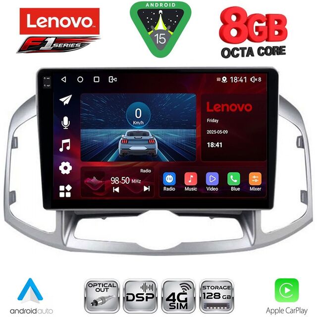 LENOVO SSR 10071_CPA (10inc) MULTIMEDIA for CHEVROLET CAPTIVA mod. 2012-2018