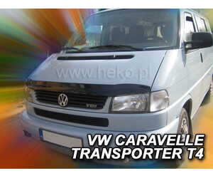 ΑΝΕΜΟΘΡΑΥΣΤΗΣ ΚΑΠΩ ΑΥΤΟΚΙΝΗΤΟΥ ΓΙΑ VW Τ-4 1998-2003 ΜΠΡΟΣΤΙΝΟΣ ΑΠΟ ΕΥΚΑΜΠΤΟ ΦΙΜΕ ΠΛΑΣΤΙΚΟ HEKO - 1 ΤΕΜ