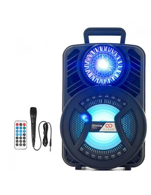 ΦΟΡΗΤΟ ΗΧΕΙΟ ΤΥΠΟΥ ΤΡΟΛΕΙ 12''/1200W ΜΕ ΑΣΥΡΜΑΤΟ ΜΙΚΡΟΦΩΝΟ SX-1203