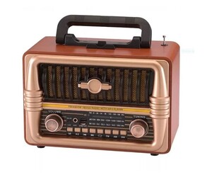 NNS RETRO ΦΟΡΗΤΟ ΡΑΔΙΟΦΩΝΟ ΕΠΑΝΑΦΟΡΤΙΖΟΜΕΝΟ ΜΕ BLUETOOTH & USB NS-8079BT