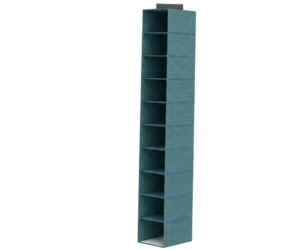 ΚΡΕΜΑΣΤΗ ΘΗΚΗ ΟΡΓΑΝΩΣΗΣ 10ΘΕΣΕΩΝ 30*15*120cm JZ-06471