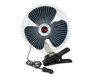 ΑΝΕΜΙΣΤΗΡΑΣ CHROME FAN 12V 16W (ΜΕ ΦΙΣ ΑΝΑΠΤΗΡΑ ΚΑΙ ΜΑΝΤΑΛΑΚΙ - Φ  20 cm)