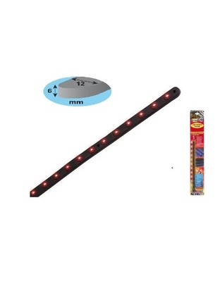 TAINIA ΣΕ ΠΛΑΣΤΙΚΗ ΒΑΣΗ 24 LED 12V 51 cm ΜΩΒ-1 ΤΕΜ.