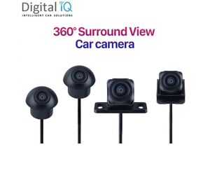 DIGITAL IQ CAM 360° - SET 4 CAMERAS ΠΑΝΟΡΑΜΙΚΗΣ ΘΕΑΣΗΣ (360ο BIRDVIEW) για οθόνες ANDROID DIGITAL IQ σειράς BXF-BXK