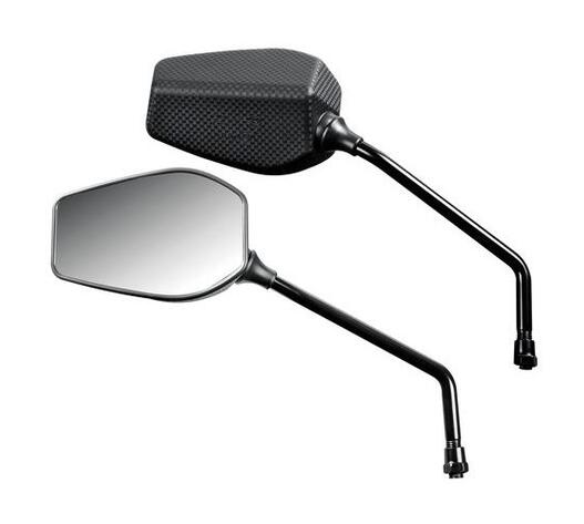 ΚΑΘΡΕΠΤΕΣ ΜΟΤΟ FENDER M10x1,25 ΜΑΥΡΟΙ/CARBON 2 ΤΕΜ.