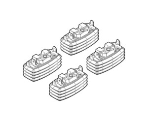 ΑΚΡΑ ΓΙΑ ΜΠΑΡΕΣ NORDRIVE ΓΙΑ MERCEDES E-KLAS W211 3/02-2/09 KIT
