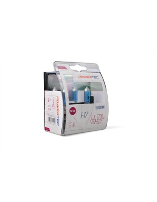H7 12V 55W PX26d POWERTEC ULTRA WHITE 2ΤΕΜ. M-TECH