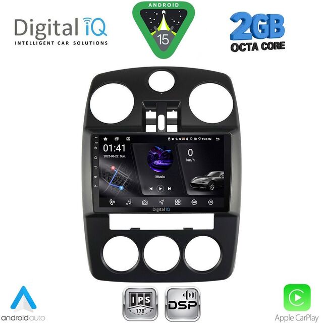 DIGITAL IQ RSF 4287_CPA (9inc) MULTIMEDIA for CHRYSLER PT CRUISER mod. 2005-2010
