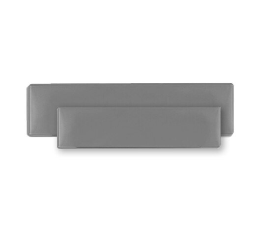 ΠΡΟΣΤΑΤΕΥΤΙΚΟ ΤΖΑΜΙ ΠΙΝΑΚΙΔΑΣ MEDIUM BLACK ΦΙΜΕ ΠΑΛΑΙΟΥ ΤΥΠΟΥ 43 Χ 12,5 cm ΚΑΙ 33,4 Χ 10,5 cm (ΠΛΑΣΤΙΚΟ) - 2 ΤΕΜ.