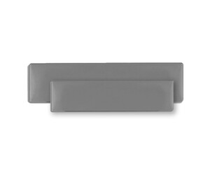 ΠΡΟΣΤΑΤΕΥΤΙΚΟ ΤΖΑΜΙ ΠΙΝΑΚΙΔΑΣ MEDIUM BLACK ΦΙΜΕ ΠΑΛΑΙΟΥ ΤΥΠΟΥ 43 Χ 12,5 cm ΚΑΙ 33,4 Χ 10,5 cm (ΠΛΑΣΤΙΚΟ) - 2 ΤΕΜ.