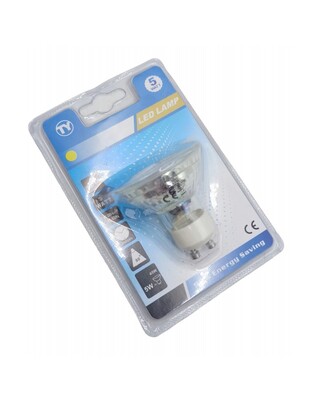 LED ΛΑΜΠΑ GU10/5W/450Lm/3000K LED-60054