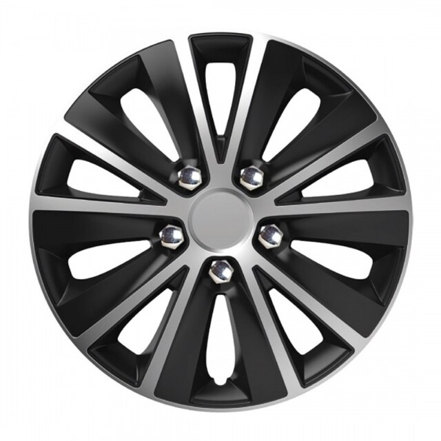 Amio - ΤΑΣΙΑ 15" RAPIDE NC SILVER BLACK - ΣΕΤ 4 ΤΕΜ. ΣΕ ΚΟΥΤΙ (0358/AM)