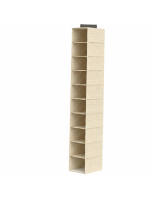 ΚΡΕΜΑΣΤΗ ΘΗΚΗ ΟΡΓΑΝΩΣΗΣ 10ΘΕΣΕΩΝ 30*15*120cm JZ-06446