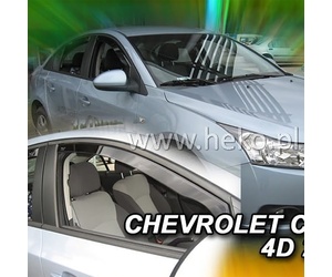 ΑΝΕΜΟΘΡΑΥΣΤΕΣ ΓΙΑ CHEVROLET CRUZE 4D SEDAN 2009-2016 / 5D HTB 2011-2016 / 5D WAGON 2012- ΖΕΥΓΑΡΙ ΑΠΟ ΕΥΚΑΜΠΤΟ ΦΙΜΕ ΠΛΑΣΤΙΚΟ HEKO - 2 ΤΕΜ.