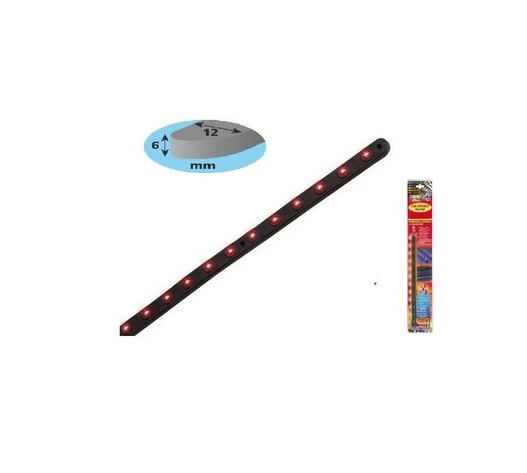 TAINIA ΣΕ ΠΛΑΣΤΙΚΗ ΒΑΣΗ 24 LED 12V 51 cm ΠΡΑΣΙΝΟ-1 ΤΕΜ.